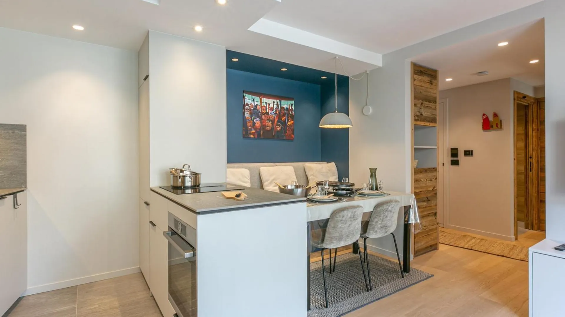 Apartman Appartement De Standing Avec Garage, Wifi Et Terrasse Au Pied Des Pistes A Val-D'Isere - Fr-1-694-332 Franciaország